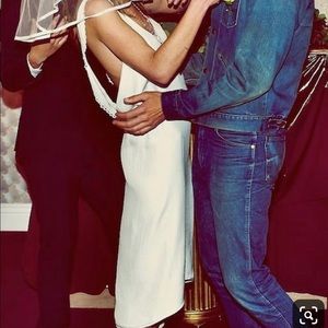 STONE COLD FOX white dress.